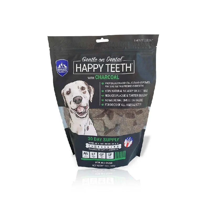 Himalayan Dog Chew Happy Teeth Daily Dental Chew, Charcoal