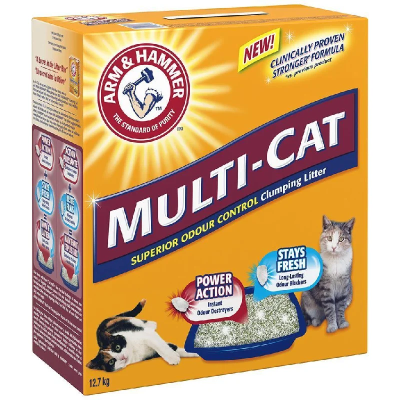 Arm & Hammer Multicat Clumping Litter- 12.7kg