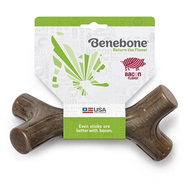 Benebone Bacon Stick - Available in 3 Sizes