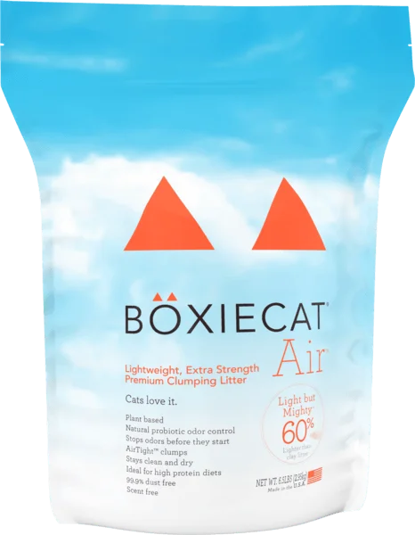 Extra Strength Lightweight Clumping Clay Litter from Boxiecat