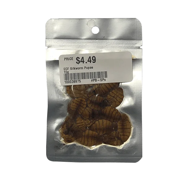 Eco Fresh Silkworm Pupae - 15 g