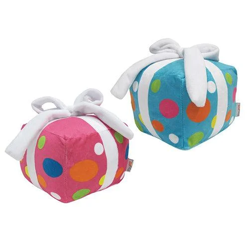 fouFIT™ Birthday Present Plush Toy with Hidden Squeaker (6")