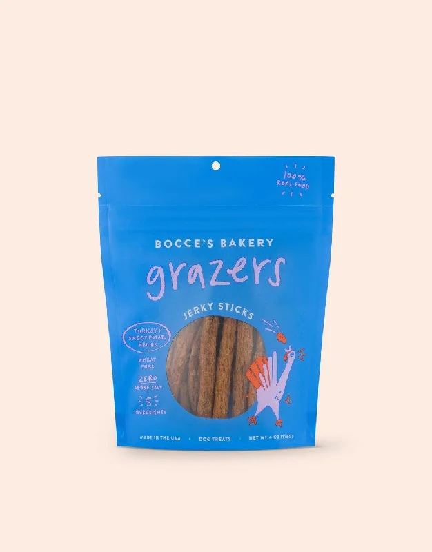 Grazers Turkey & Sweet Potato Jerky Sticks from Bocce's Bakery