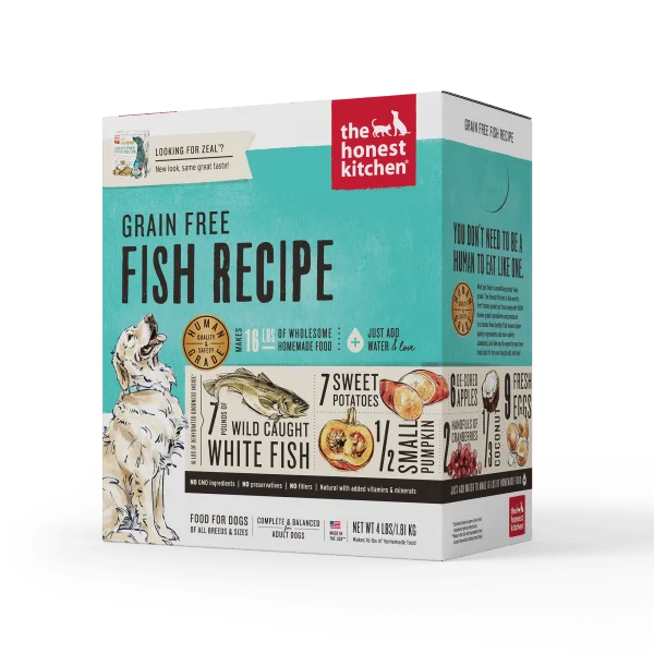 Honest Kitchen Dehydrated Grain Free Fish Recipe - 1.81 kg