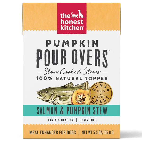 Honest Kitchen Pumpkin Pour Overs - Salmon & Pumpkin Stew