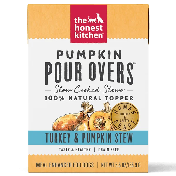 Honest Kitchen Pumpkin Pour Overs - Turkey & Pumpkin Stew