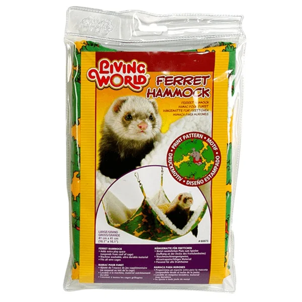 Living World Green Ferret Hammock - 41 cm