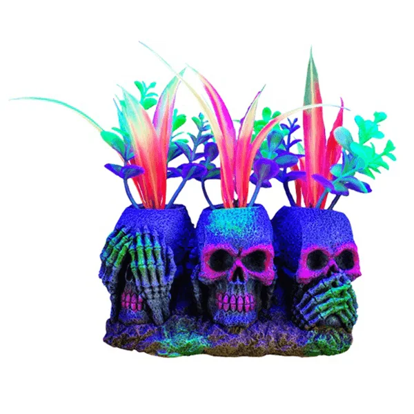 Marina iGlo Skulls with Plants