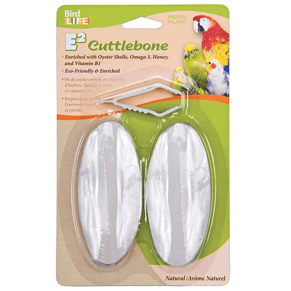 Penn Plax Natural Cuttlebone - 2 Pack