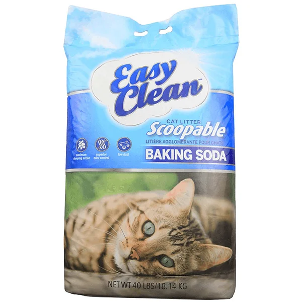 Pestell Easy Clean Clumping Litter with Baking Soda - 18 kg