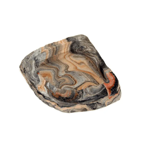 Pet-Tekk Habi-Scape Corner Rock Bowl - Small