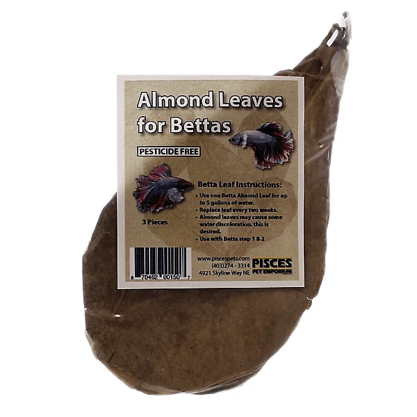 Pisces Almond Leaves for Bettas - Medium