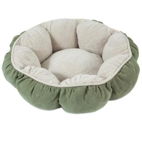 Aspen Pet Puffy Round Pet Bed from Doskocil