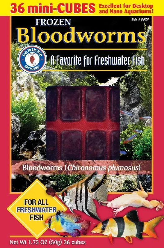 San Fransisco Bay Blood Worm Mini Cubes 1.75oz