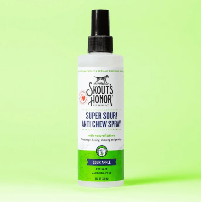 Skout's Honor Super Sour! Anti Chew Spray