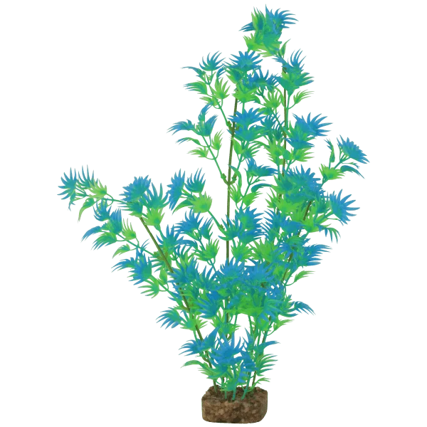 Tetra GloFish X-Large Green/Blue Plant