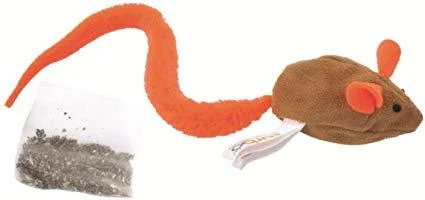 Turbo Tail Crinkle Mouse Toy