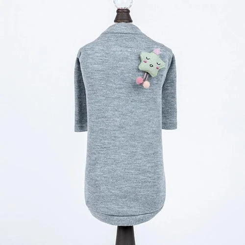 Twinkle Dog Tee in Grey from Hello Doggie