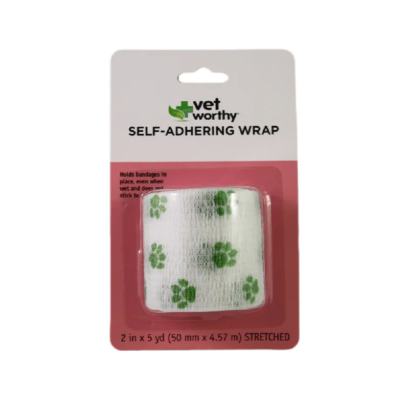 Vet Worthy Self-Adhering Wrap - Paws