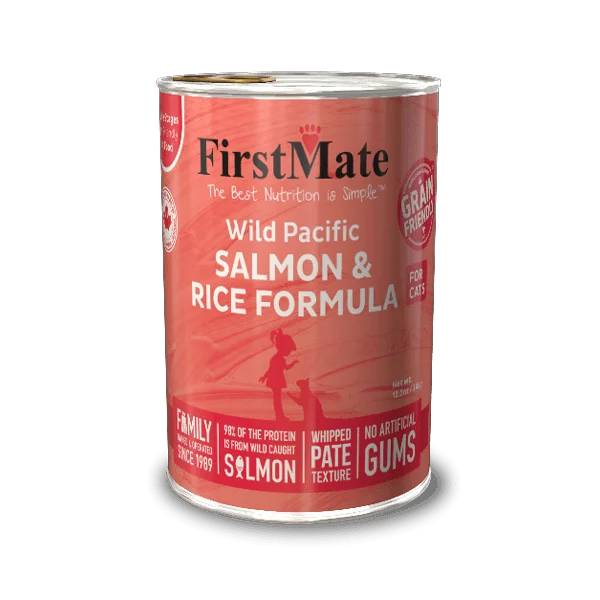 Wild Pacific Salmon & Rice Formula for Cats 12.2oz