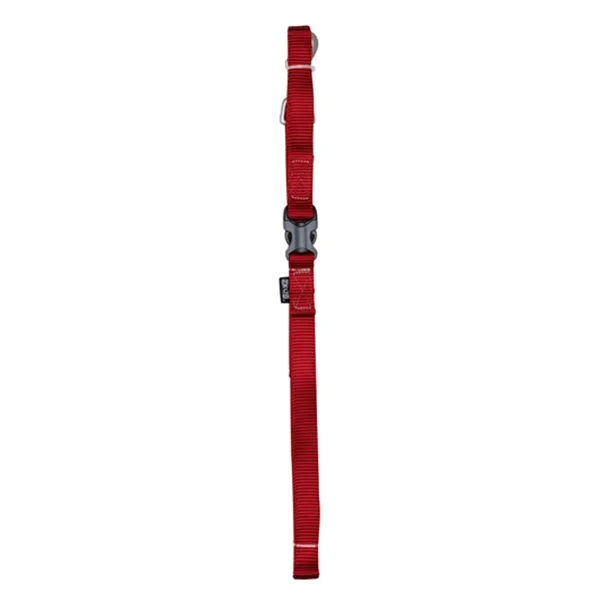 Zeus Deep Red 1.8m Nylon Leash - Available in 2 Sizes