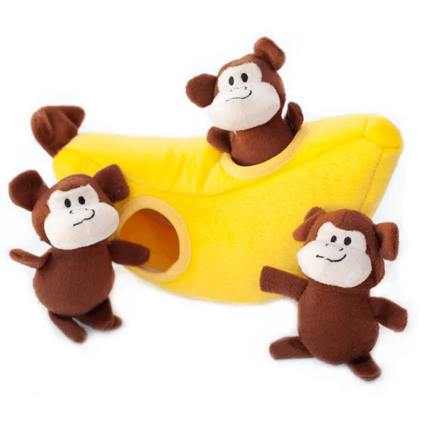 ZippyPaws Burrow - Monkey 'n Banana