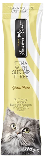 Fussie Cat Purée - Tuna with Shrimp 4pk 2oz Bag