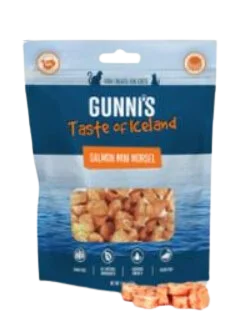 Gunni's Cat Treats Salmon Mini Morsels 1.5oz Bag