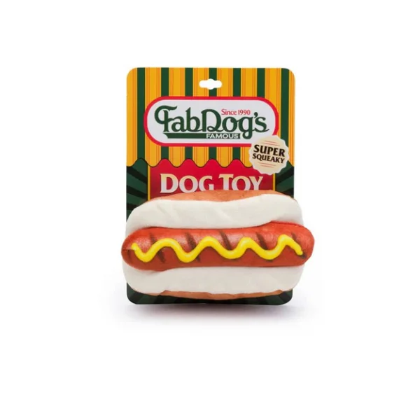 Fabdog Toy Hot Dog