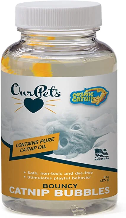 OurPets Cosmic Catnip Bubbles