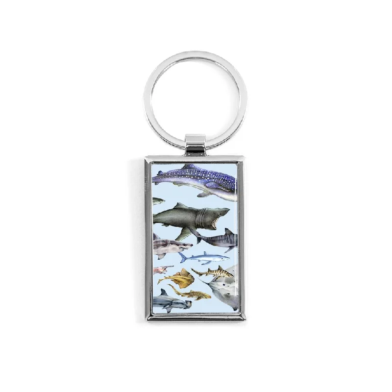 [079-KR] Sharks of the World Key Ring