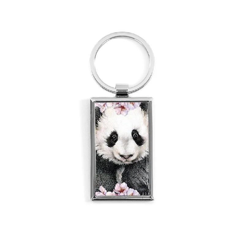 [403-KR] Cherry Blossom Panda Key Ring