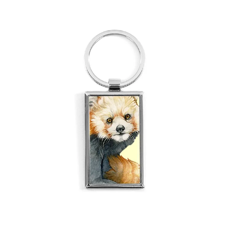 [412-KR] Red Panda Cub Key Ring