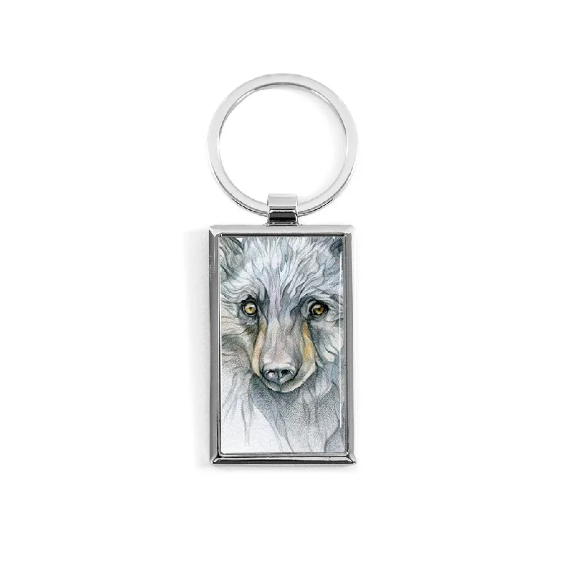 [440-KR] Black Bear Key Ring