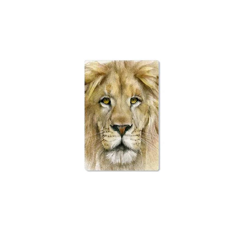 [455-SM] Lion Portrait Single Magnet