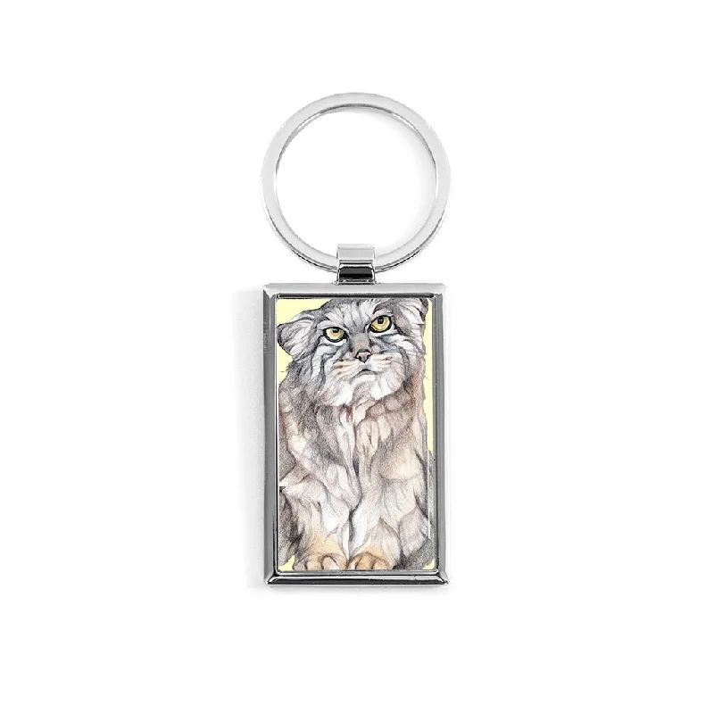 [493-KR] Pallas Cat Key Ring