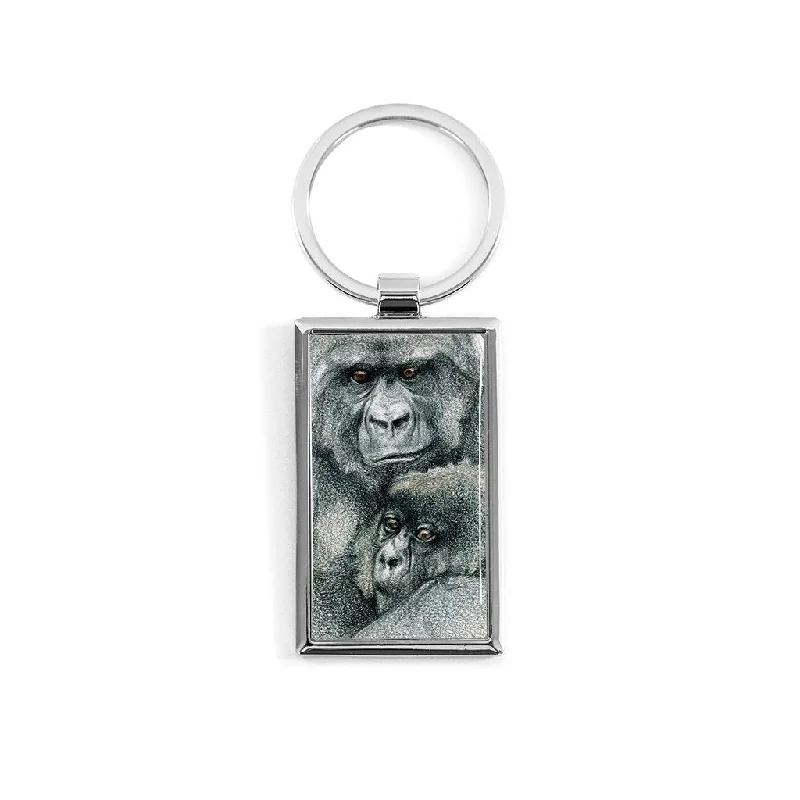 [577-KR] Mountain Gorilla Duo1 Key Ring