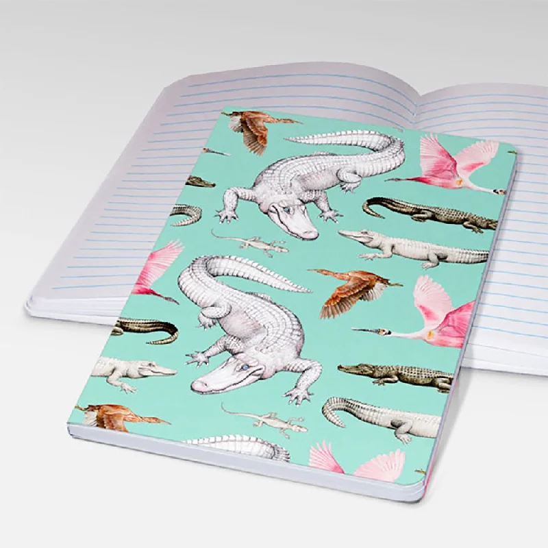 [725P-1-STJ] American Alligator Notebooks