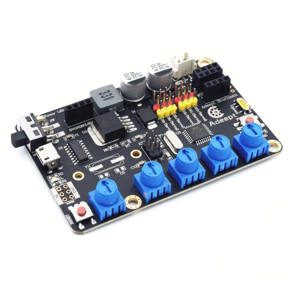 Adeept Robotic Arm Drive Board V3.0 Compatible w/ Arduino UNO R3 MEGA328P