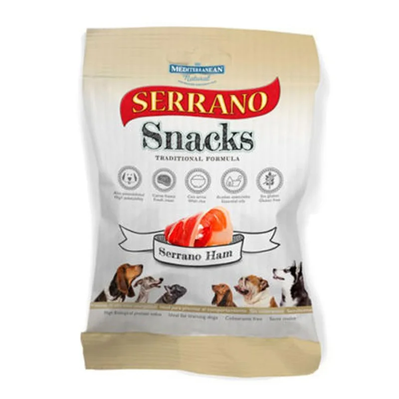 ASH ANIMAL RESCUE DONATION - Serrano Snacks Gluten Free Dog Training Treats - Serrano Ham 100g