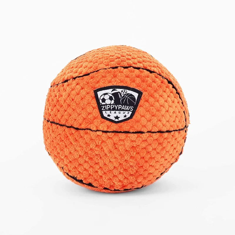 Zippy Paws Basketball Dog Toy