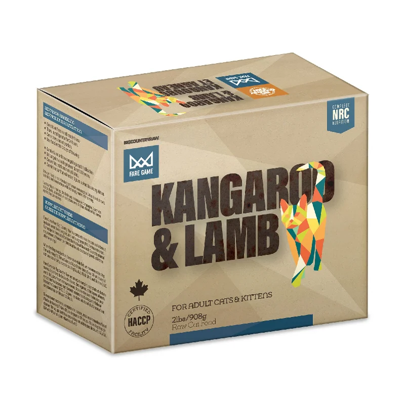 Big Country Raw Fare Game Kangaroo & Lamb