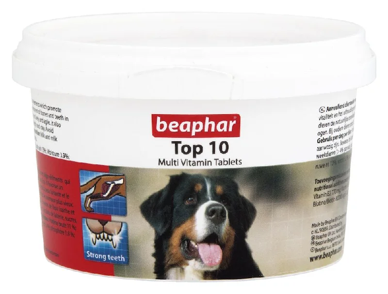 Beaphar | Dog Healthcare | Top 10 Multivitamin Supplement - 180 Tablets