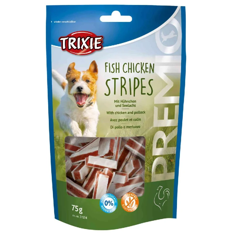 BROKEN BISCUITS DONATION - Trixie Premio Chicken & Pollock Stripes (75g)