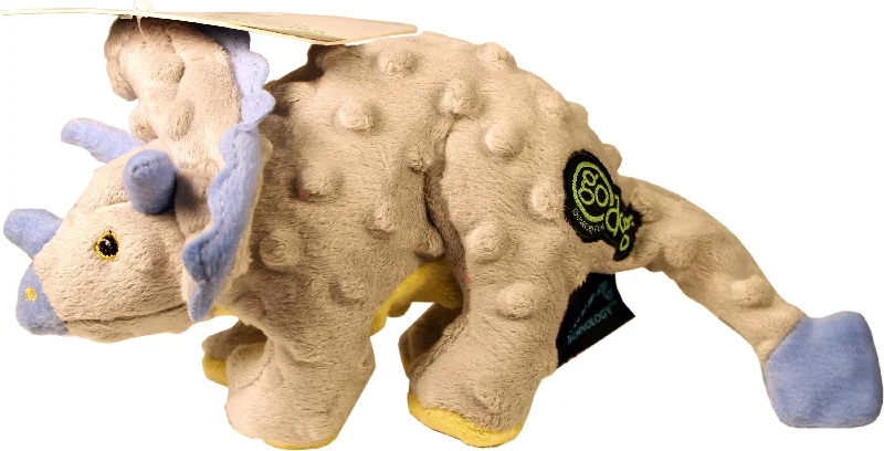 Dinos Frills The Triceratops Dog Toy