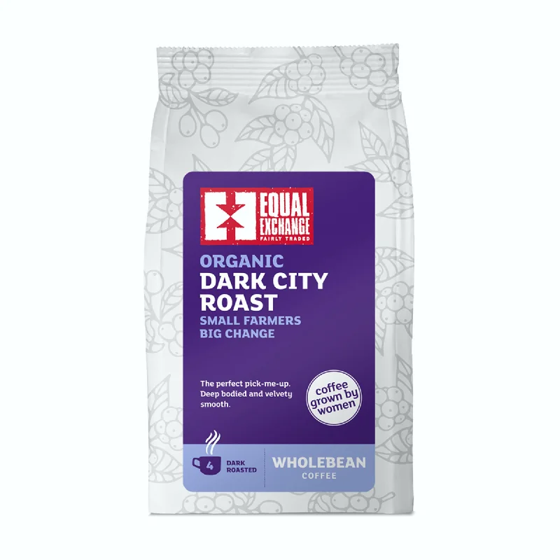 Equal Exchange Dark Roast Coffee Beans 200g