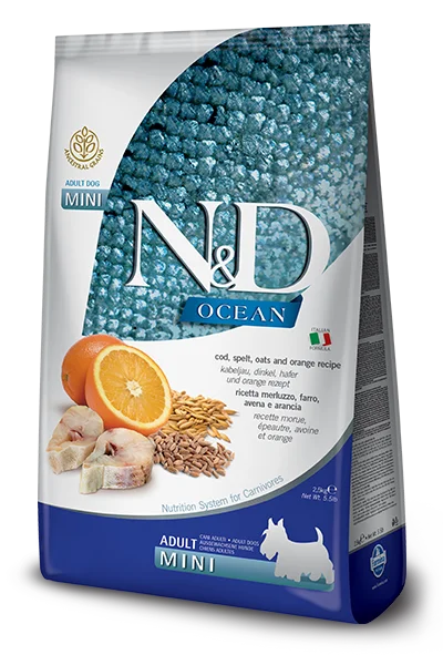 Farmina N&D Dog Ancestral Grain Ocean Cod Mini *SPECIAL ORDER*