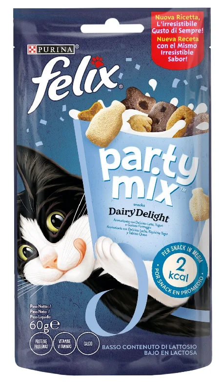 FELIX Party Mix Dairy Delight, poslastica s dodatkom mlijeka, jogurta i sira 60g