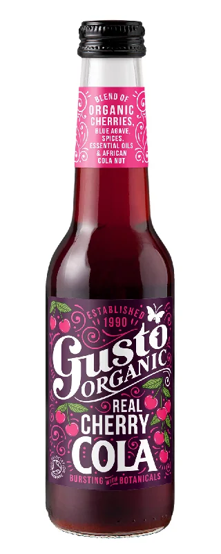 Gusto Organic Real Cherry Cola 275ml