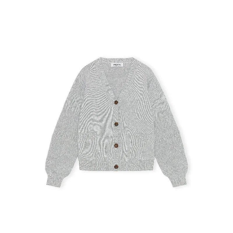 Helena Cardigan in Light Grey